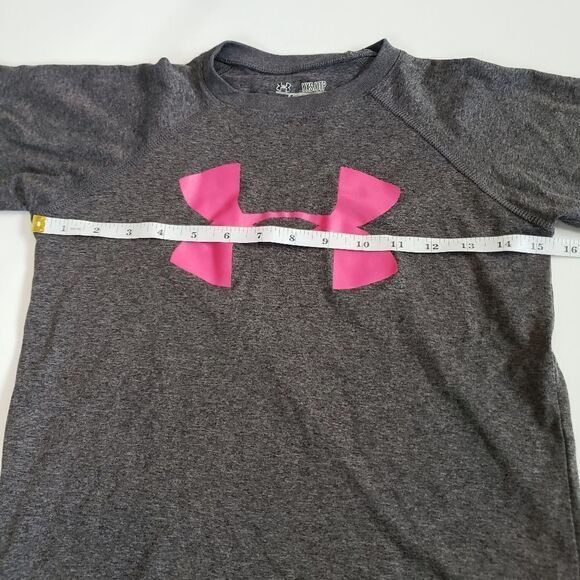 Under Armour Breast Cancer Awareness Top YXS - Picture 2 of 11